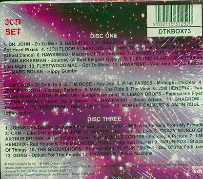 Hawkwind, Yardbords, Can, Pink Fairies, Dr. John, Daevid Allen, Gong, Etc. - The Sixties To Seventies In Search Of Space (3xCD) (CD)