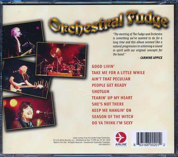 Vanilla Fudge - Orchestral Fudge (CD)