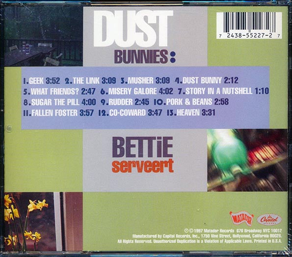 Bettie Serveert - Dust Bunnies (CD)