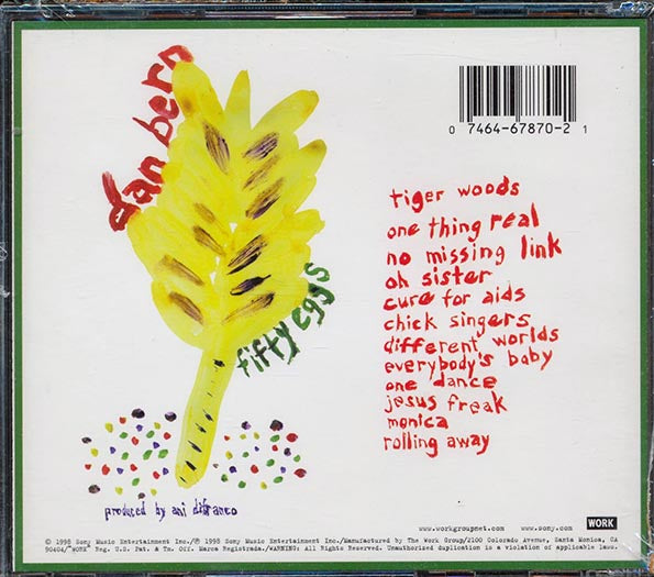 Dan Bern - Fifty Eggs (CD)
