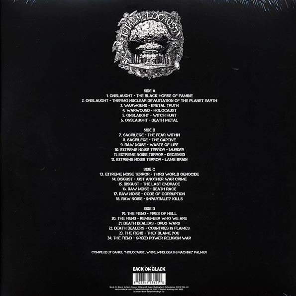 Onslaught, Extreme Noise Terror, Warwound, Etc. - Total Holocaust (ltd. ed.) (2xLP) (LP) - PureSound Records