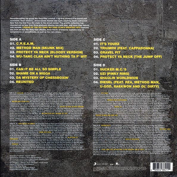 Wu-Tang Clan - Legend Of The Wu-Tang Clan: Wu-Tang Clan's Greatest Hits (LP)