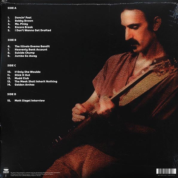 Frank Zappa - Dutch Courage Volume 2 (LP) - PureSound Records