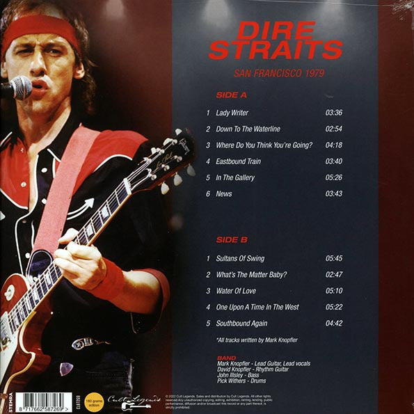 Dire Straits - San Francisco 1979 (LP) - PureSound Records