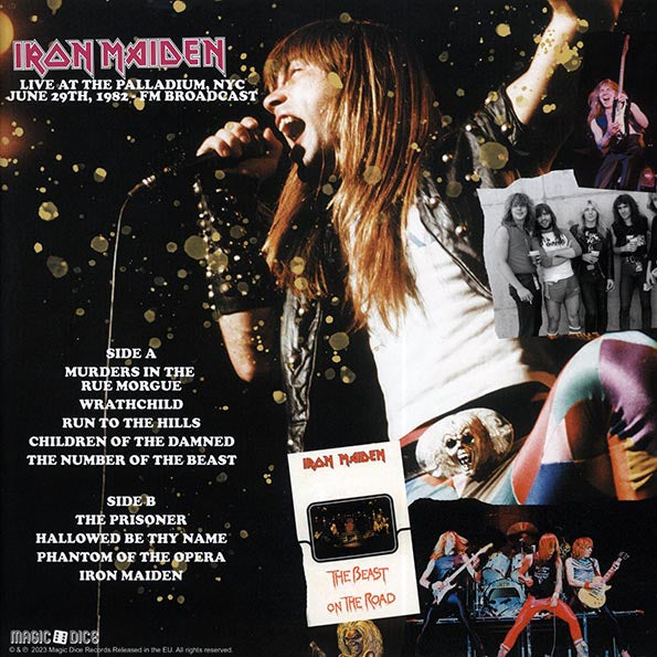 Iron Maiden - Greetings From Times Square: Live At The Palladium NYC 1982 (LP) - PureSound Records