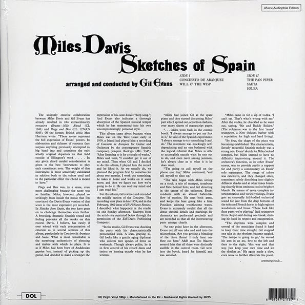 Miles Davis - Sketches Of Spain (LP) - PureSound Records