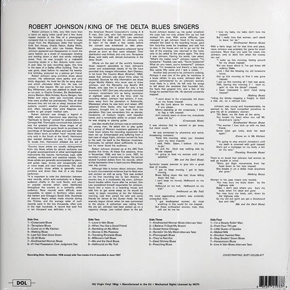 Robert Johnson - King Of The Delta Blues Singers (2xLP) (LP)