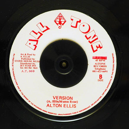 Alton Ellis - Breaking Up  /  Version (7")