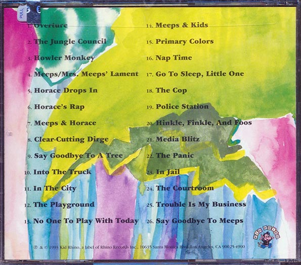 Chad Smith, School Of Fish, Toad Of The Wet Sprocket, Etc. - Primary Colors: A Rain Forest Musical (CD)
