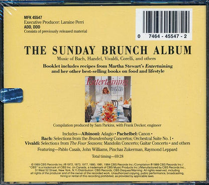 John Williams, Philharmonia Virtuosi Of New York, Richard Kapp, Etc. - The Sunday Brunch Album (CD)