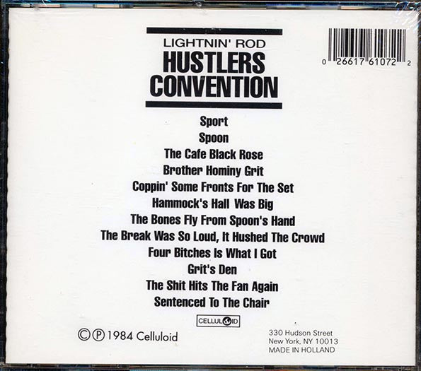 Lightnin' Rod - Hustlers Convention (CD)