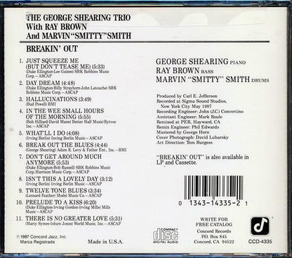 George Shearing Trio - Breakin' Out (CD)