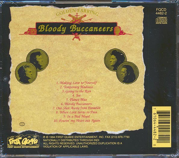 Golden Earring - Bloody Buccaneers (CD)