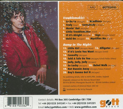 Ian McLagen - Troublemaker + Bump In The Night (2 albums on 1 CD) (CD)