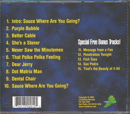 Sauce - Where Are You Going? (CD)