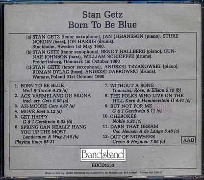 Stan Getz - Born To Be Blue (CD)
