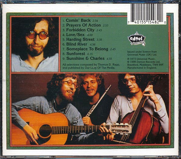 Tom Rapp - Sunforest (CD)