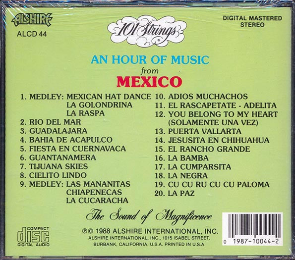 101 Strings - An Hour Of Music From Mexico (CD)