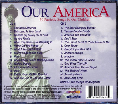 Young American All Stars - Our America: 30 Patriotic Songs By Our Children (30 tracks) (CD)