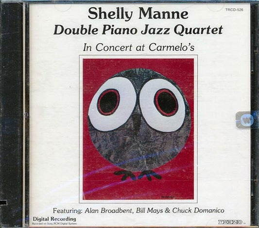 Shelly Manne - Souble Piano Jazz Quartet N Concert At Carmelo's (CD)