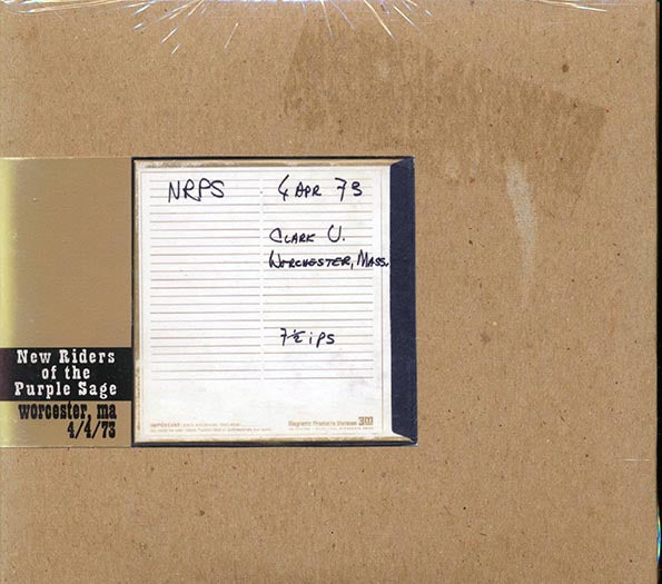 New Riders Of The Purple Sage - Worcester, MA 4/4/73 (CD)