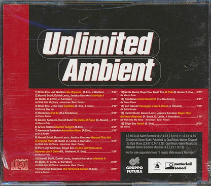 Brian Eno, Roedelius, Jah Wobble, John Cale, Etc. - Unlimited Ambient (CD)