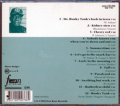 Clifford Scott - Mr. Honky Tonk Is Back In Town (CD)