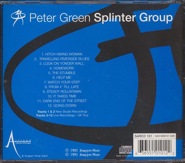 Peter Green Splinter Group - Peter Green Splinter Group (CD)