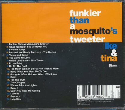 Ike & Tina Turner - Funkier Than A Mosquito's Tweeter (CD)