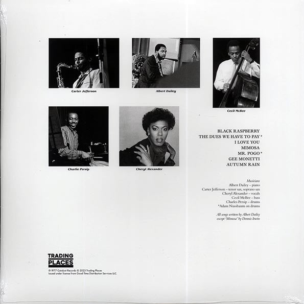 Albert Dailey - Renaissance: November 2, 1977 (LP) - PureSound Records