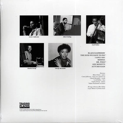 Albert Dailey - Renaissance: November 2, 1977 (LP) - PureSound Records