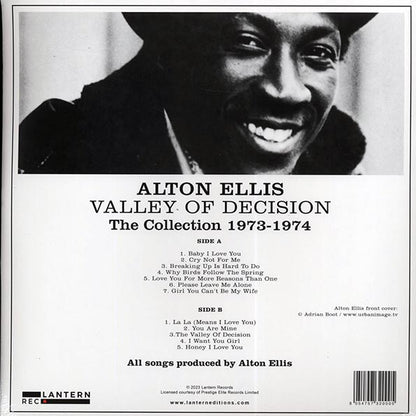 Alton Ellis - Valley Of Decision: The Collection 1973-1974 (LP)