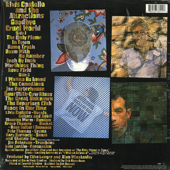 Elvis Costello & The Attractions - Goodbye Cruel World (LP) - PureSound Records