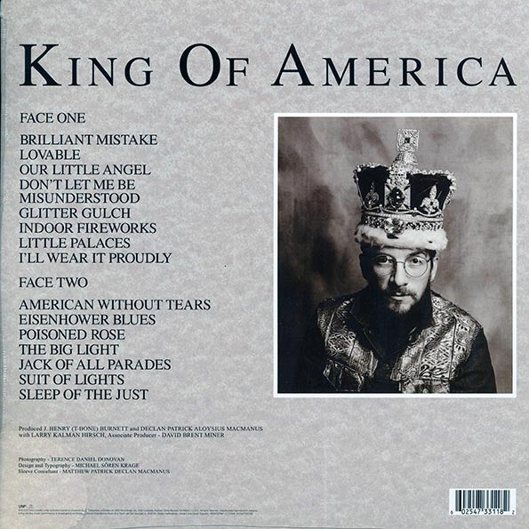 The Costello Show Featuring Elvis Costello - King Of America (LP)