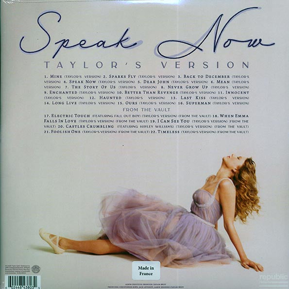 Taylor Swift - Speak Now (Taylor's Version) (Orchid Vinyl) (3xLP) (LP)
