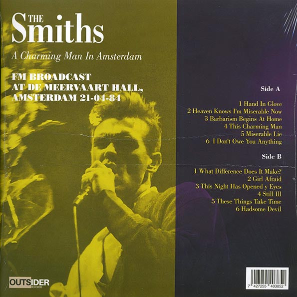 The Smiths - A Charming Man In Amsterdam: De Meervaart Hall, 21-04-84 (ltd. ed.) (LP)