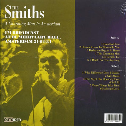 The Smiths - A Charming Man In Amsterdam: De Meervaart Hall, 21-04-84 (ltd. ed.) (LP)