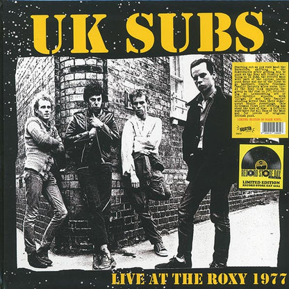 UK Subs - Live At The Roxy 1977 (RSD 2024) (LP)