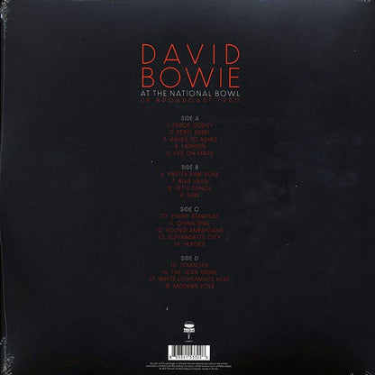 David Bowie - At The National Bowl UK Broadcast 1990: Milton Keynes, England, August 5th 1990 (LP) - PureSound Records