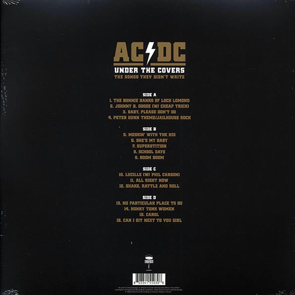 AC/DC - Under The Covers: The Songs They Didn't Write (2xLP) - PureSound Records