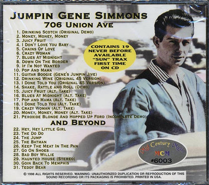 Jumpin Gene Simmons - 705 Union And Beyond (CD)