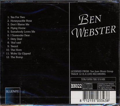 Ben Webster - Ben Webster (CD)