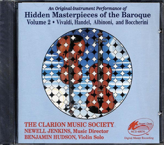 Vivaldi, Handel, Albinoni, Boccherini, The Clarion Music Society - Hidden Masterpieces Of The Baroque Volume 2 (CD)