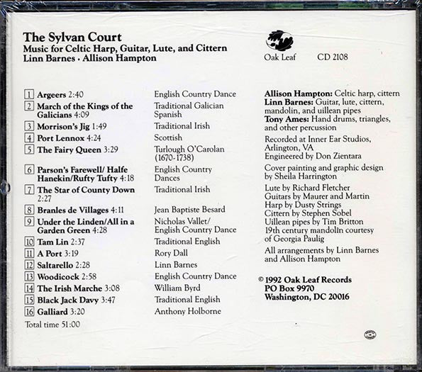 Linn Barnes, Allison Hampton - The Sylvan Court (CD)