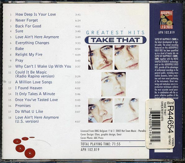 Take That - Greatest Hits (CD)