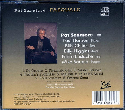 Pat Senatore - Pasquale (CD)