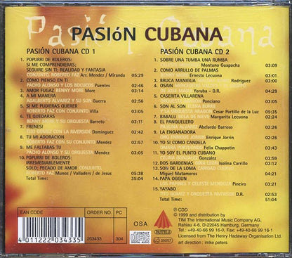 Conjunto, Tito Gomez Y Orquestra Riverside, Etc. - Pasion Cubana (25 tracks) (CD)