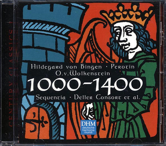 Hildegard Von Bingen, Perotin, Oswald Von Wolkenstein, Sequentia, Deller Consort - 1000-1400 (CD)