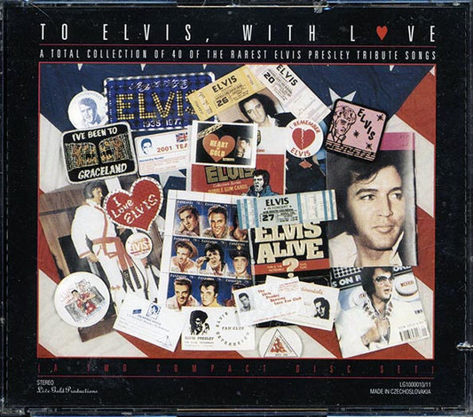 Various - To Elvis, With Love: A Total Collection Of 40 Of The Rarest Elvis Presley Tribute Songs (40 tracks) (CD)