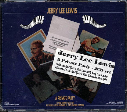 Jerry Lee Lewis - A Private Party: Recorded Live On December 31, 1978, Dalton, Georgia (24 tracks) (CD)